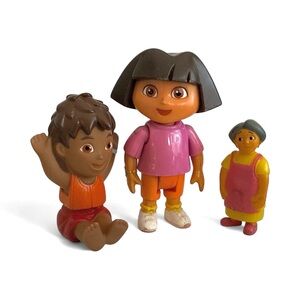 Dora the Explorer Collectible Figures Set of 3